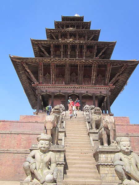 Nepal – Bhaktapur Durbar Square – Wikipedia by Sadmadd – Bhaktapur7